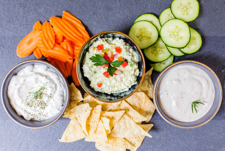Lactose-Free Cottage Cheese Dips