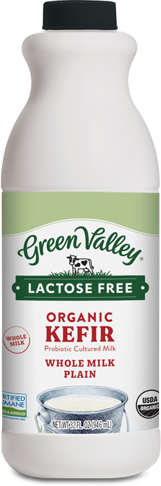 Lactose-Free Organic Plain Kefir – Whole Milk