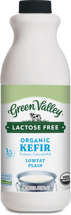 Lactose-Free Organic Plain Kefir – Lowfat