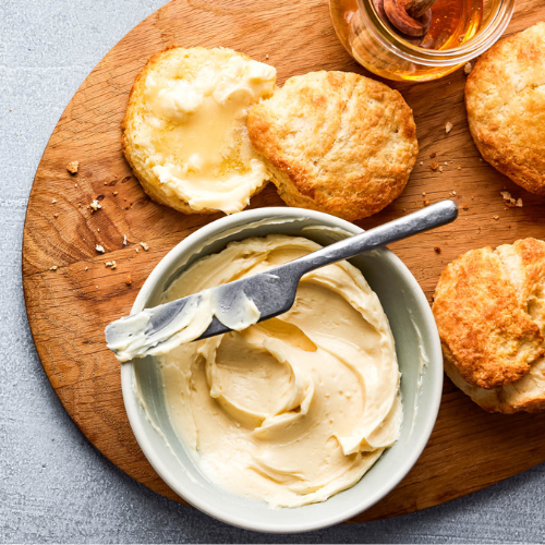 biscuits with honey butter