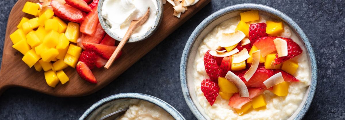 Yogurt Rice Pudding