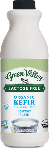 Lactose-Free Organic Plain Kefir – Lowfat