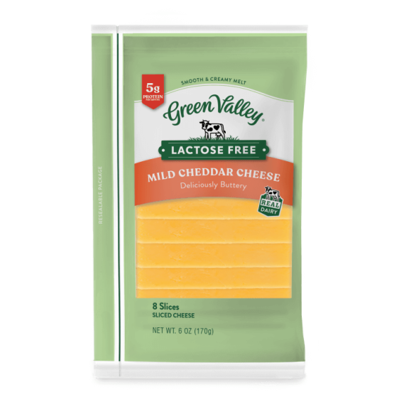 Lactose-Free Sliced Mild Cheddar