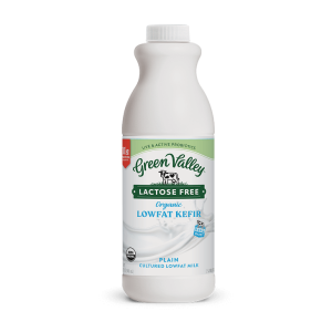 Organic Lactose-Free Plain Kefir – Lowfat