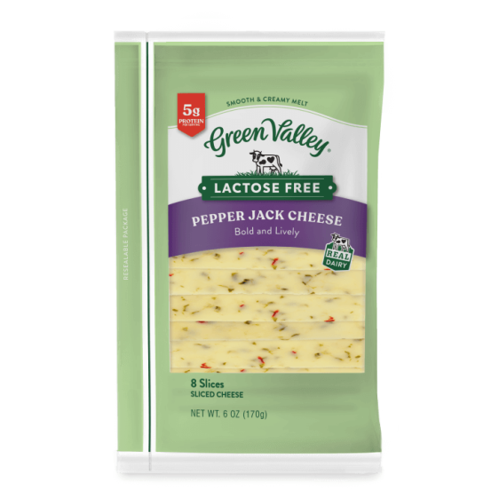 Lactose-Free Sliced Pepper Jack