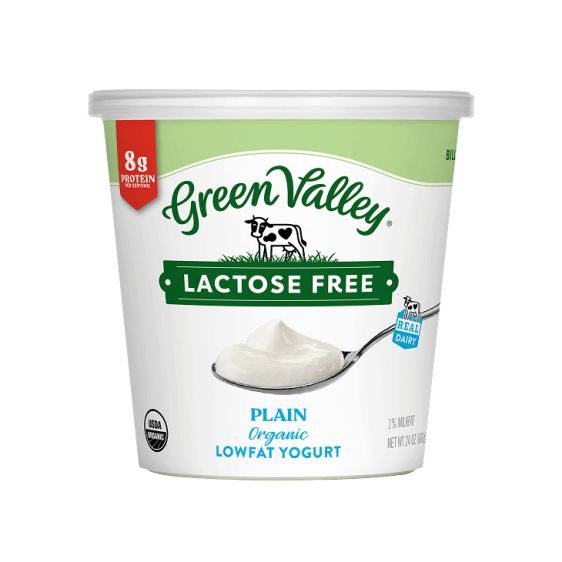 Lactose-Free Organic Plain Yogurt - Lowfat 24oz