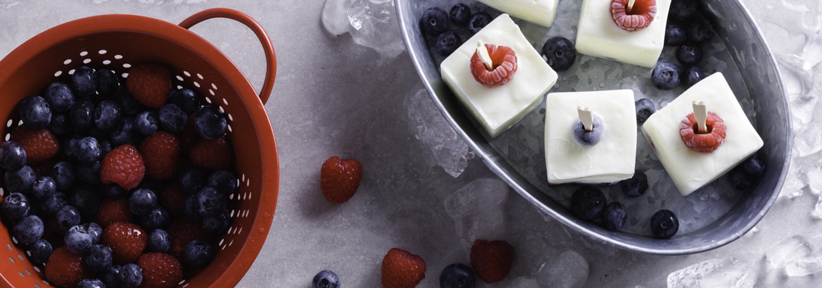 3 Ingredient Frozen Yogurt Bites