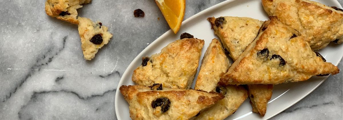 Orange Cranberry Scones | Green Valley Lactose Free