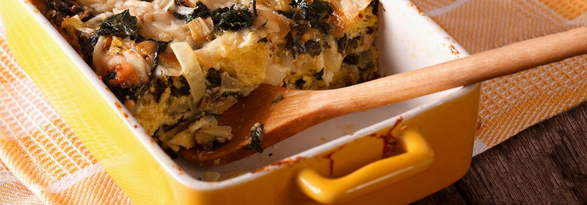 Brunch Strata Egg Bake | Green Valley Lactose Free