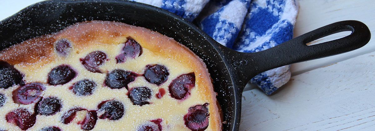 Breakfast Cherry Clafoutis