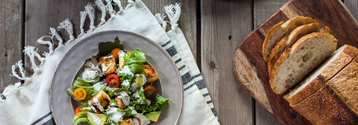 Farmer's Market Salad with Kefir Ranch Dressing | Green Valley Lactose Free