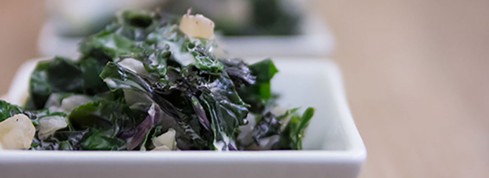Super Simple Creamed Kale