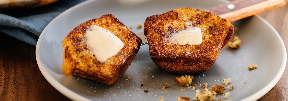 Creamy Cornbread Muffins