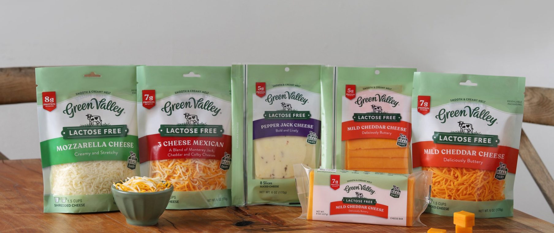 Green Valley’s New Lactose-Free Cheese Line