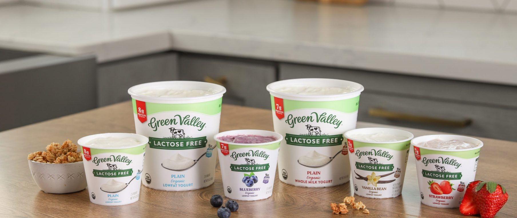 Green Valley’s New Lactose-Free Milk Yogurt & Kefir